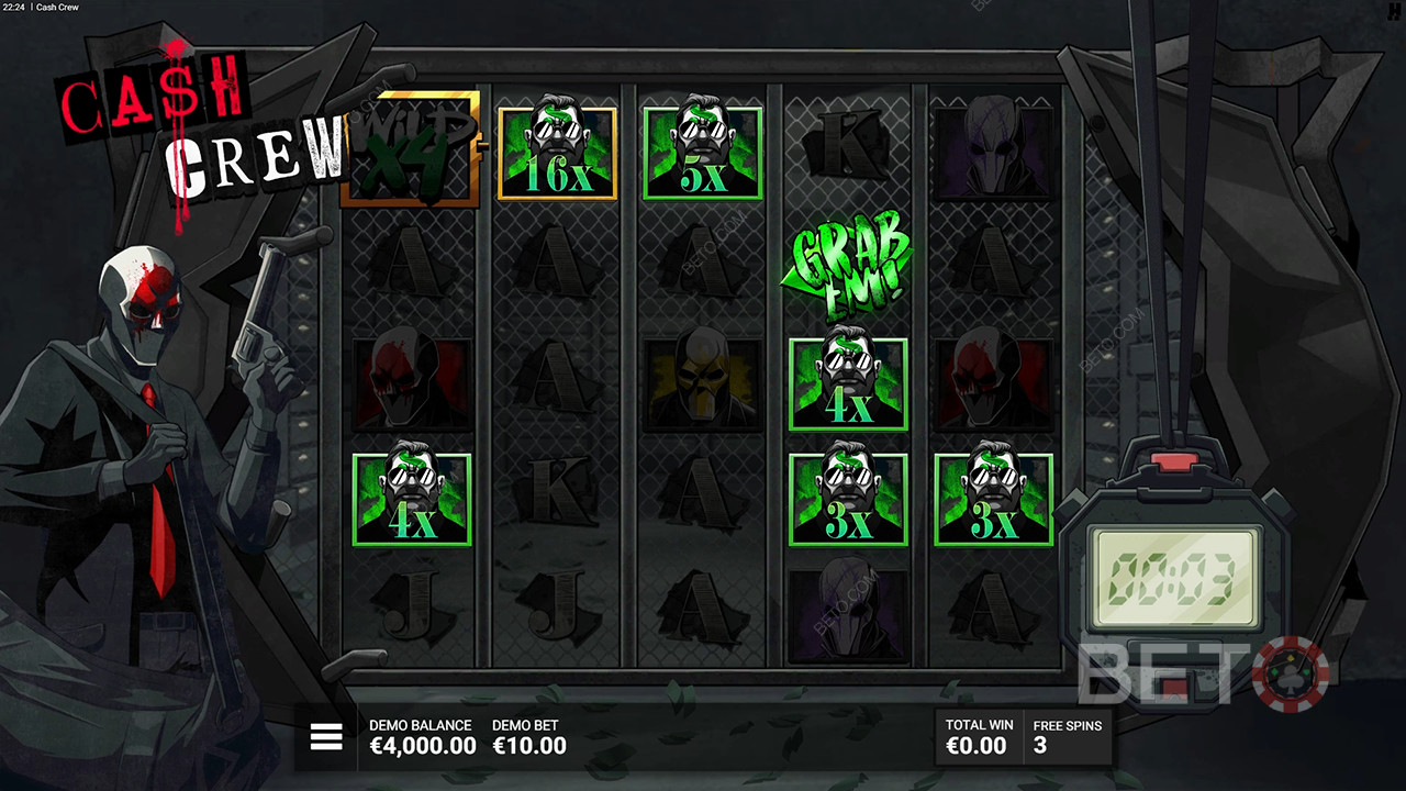 Cash Crew Critique par BETO Slots