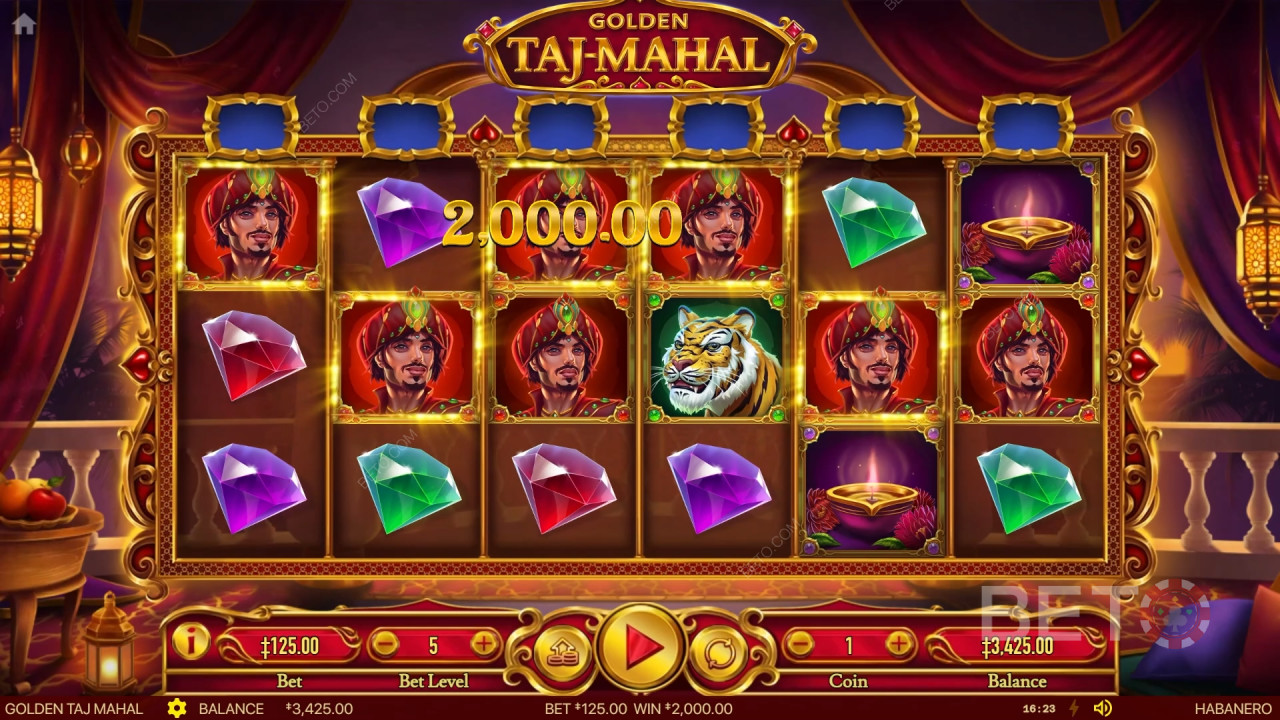 Golden Taj Mahal Revue par BETO Slots