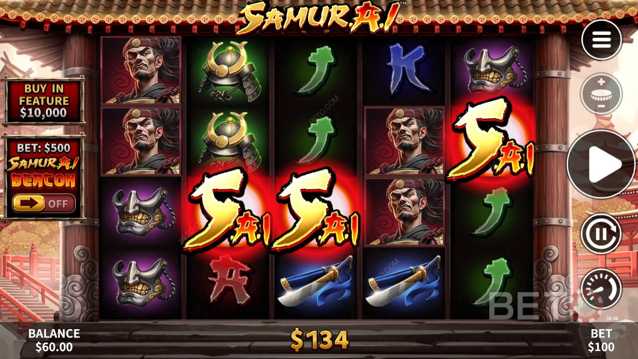 Samur.A.I Revue par BETO Slots