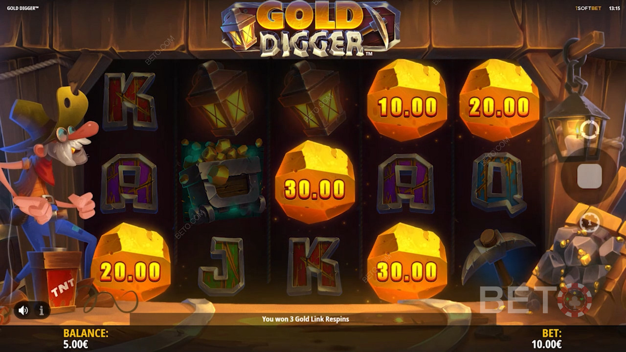 Le potentiel de gain élevé de Gold Digger