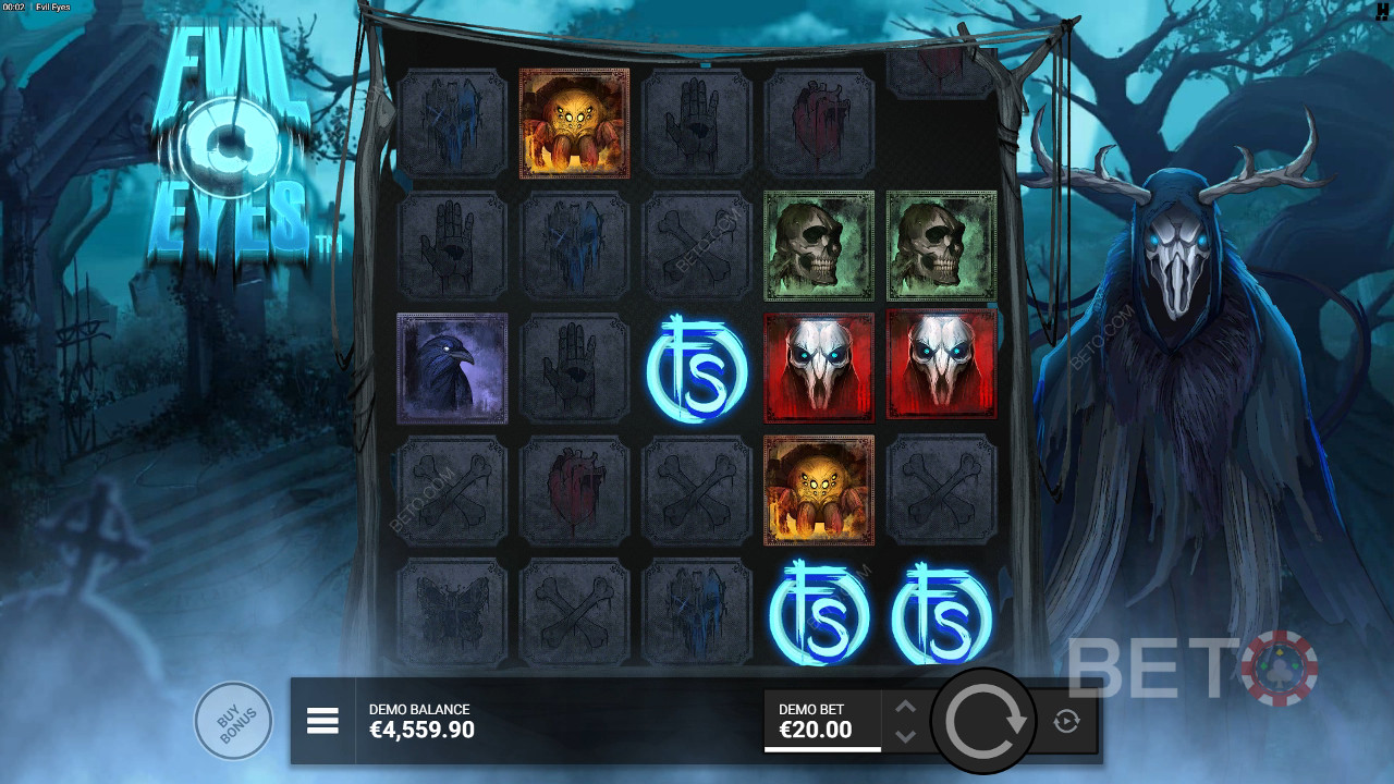 Evil Eyes Critique de BETO Slots