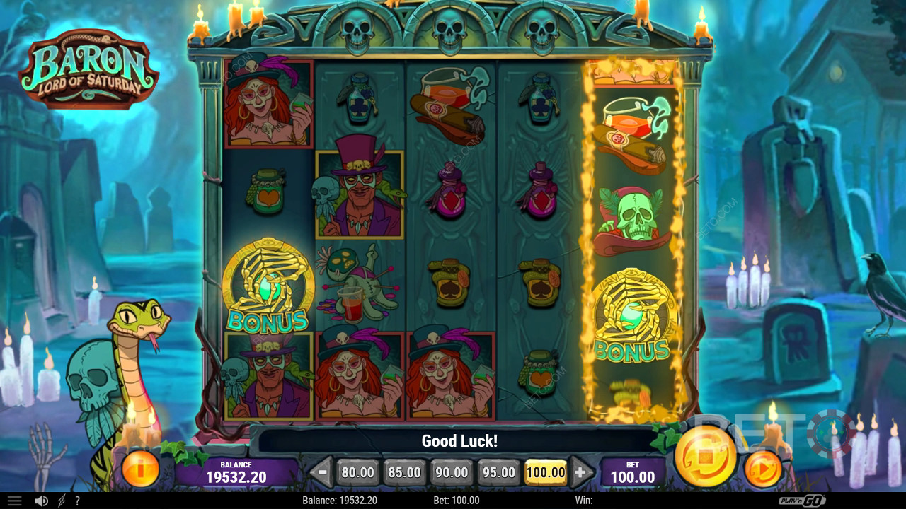 Baron Lord of Saturday Revue par BETO Slots