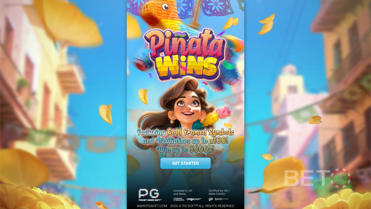 Gagnez 5 000x votre mise dans la machine à sous Pinata Wins en ligne!