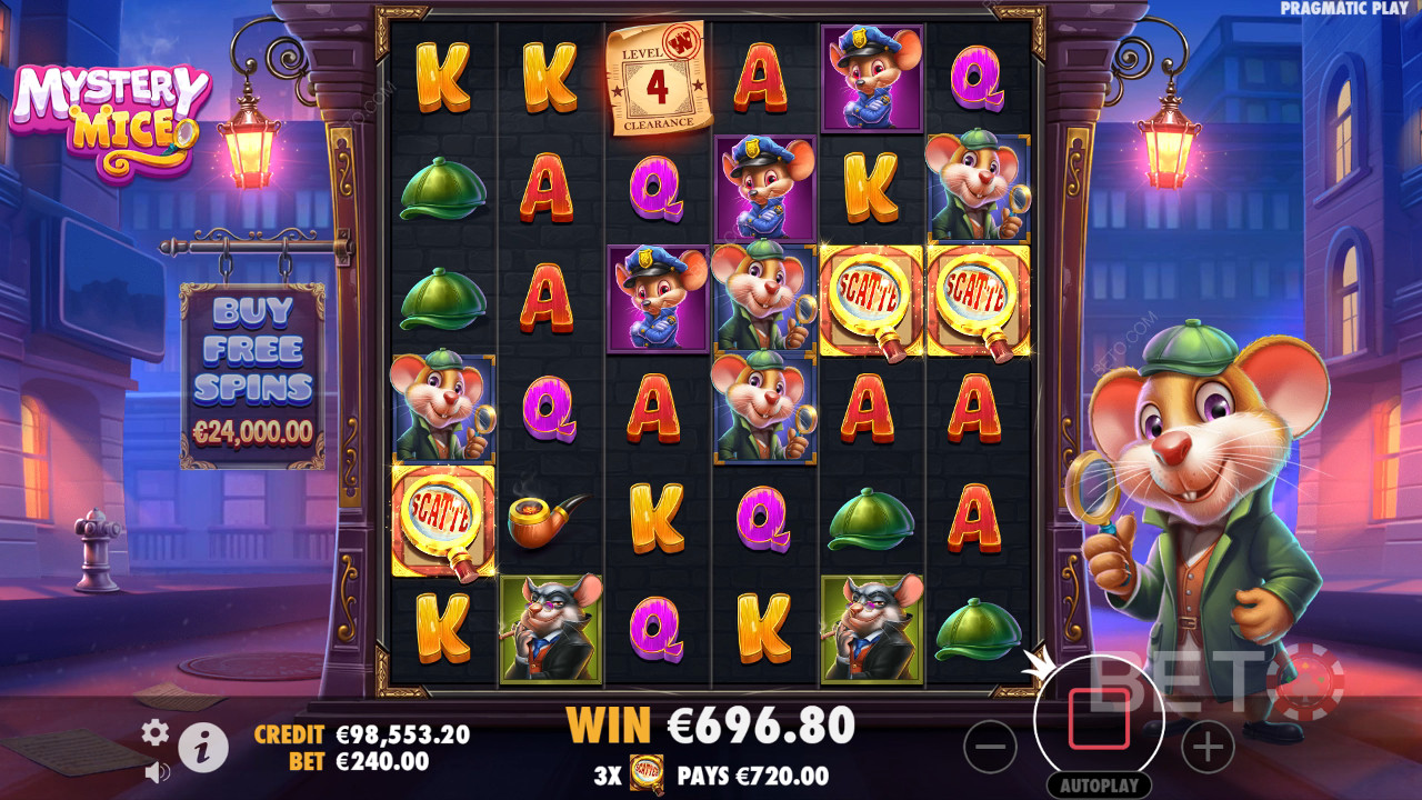 Mystery Mice Critique de BETO Slots