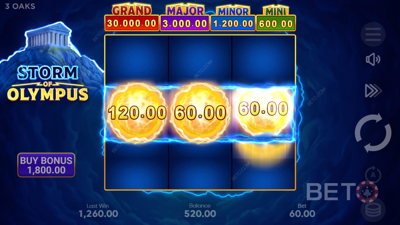 Storm of Olympus Revue par BETO Slots