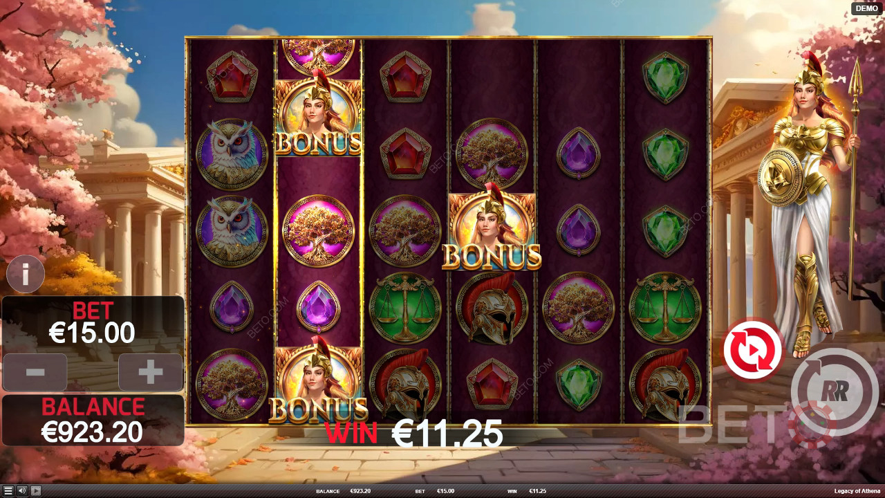 Legacy of Athena Critique de BETO Slots