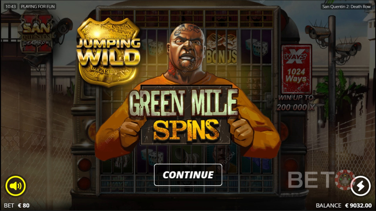 Les bonus expliqués sur San Quentin 2 par Nolimit City
