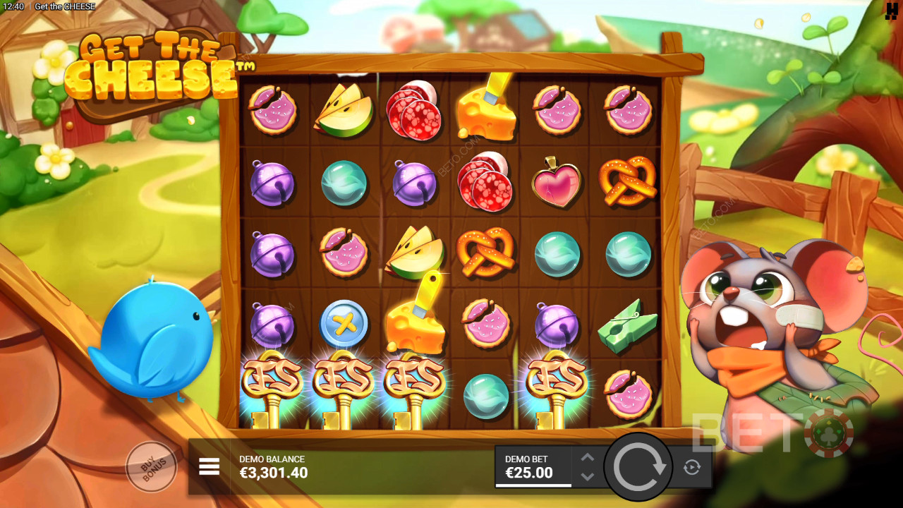 Get The Cheese Revue par BETO Slots