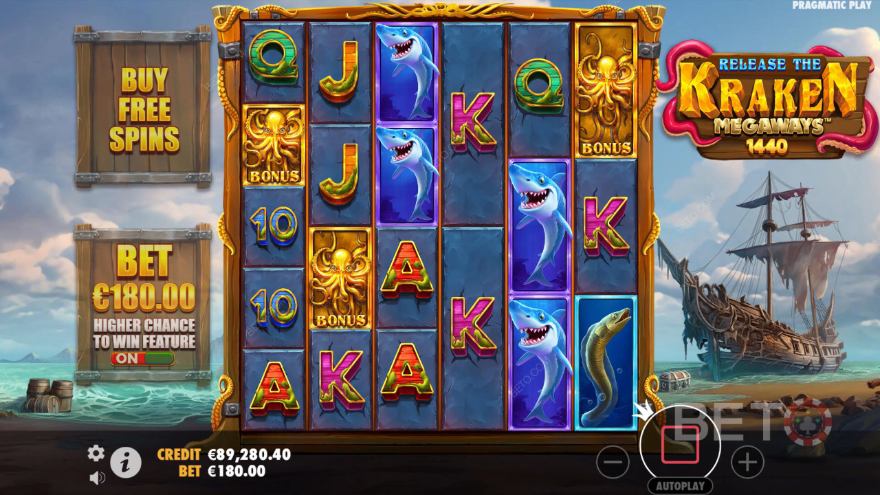 Release the Kraken Megaways Revue par BETO Slots