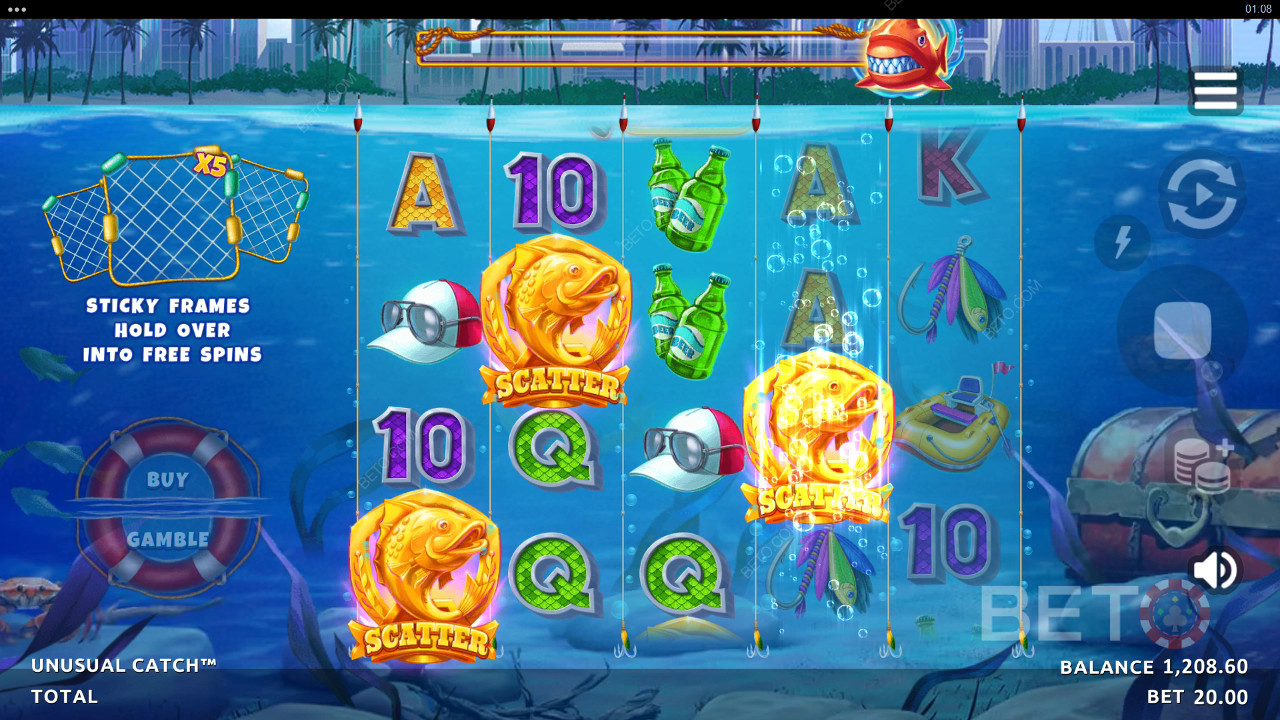 Unusual Catch Jeu Gratuit