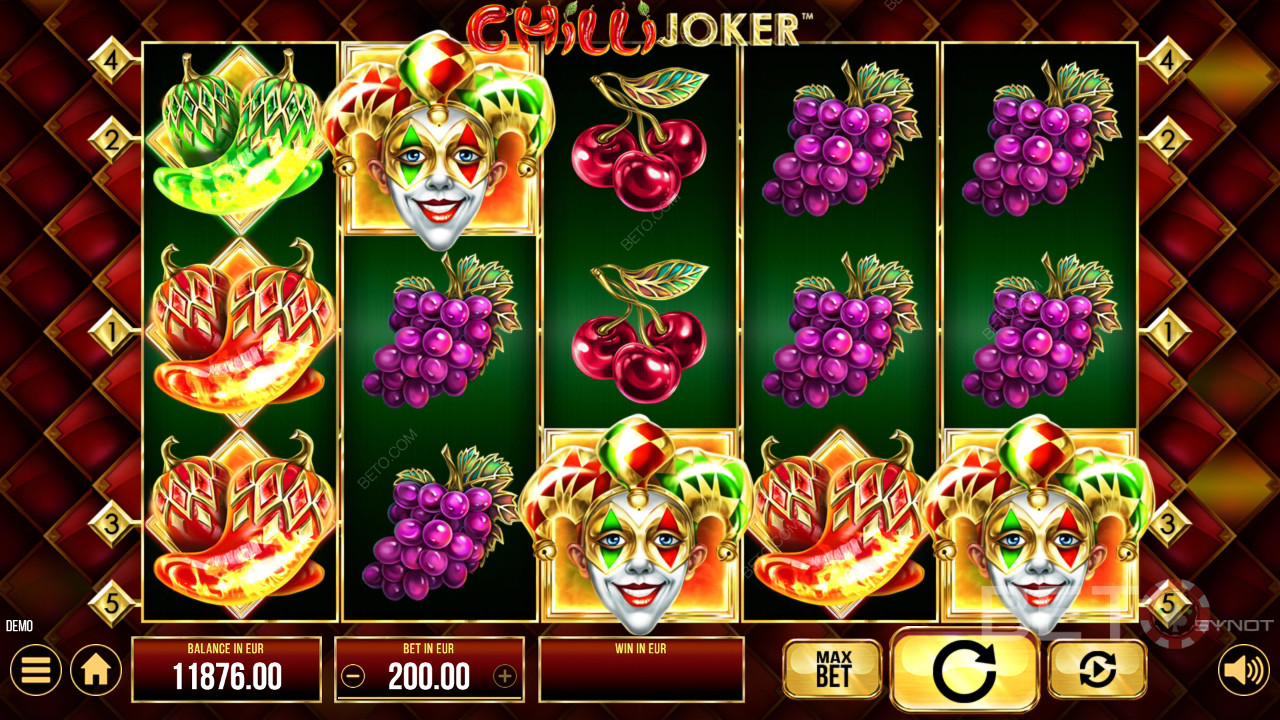 Chilli Joker Revue par BETO Slots