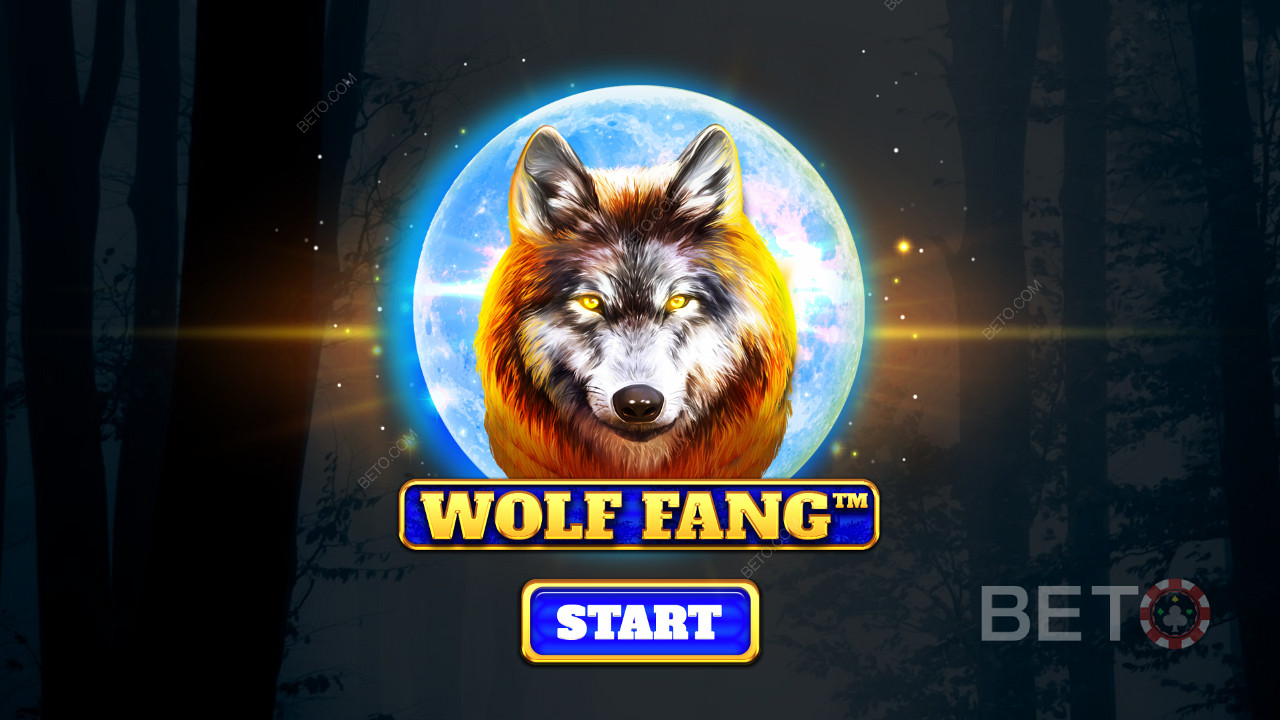 Chassez parmi les loups les plus sauvages et gagnez des prix dans la machine à sous en ligne Wolf Fang.