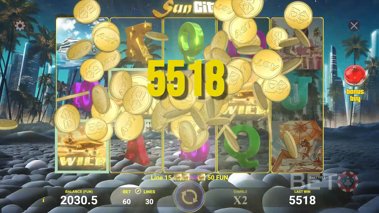 Sun City Critique de BETO Slots