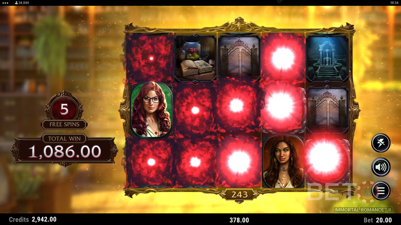 Les bonus expliqués dans Immortal Romance 2 par Stormcraft Studios