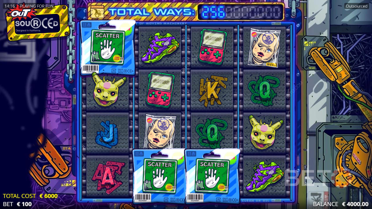 Outsourced Critique de BETO Slots