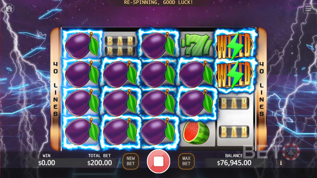 Lightning Storm Revue par BETO Slots