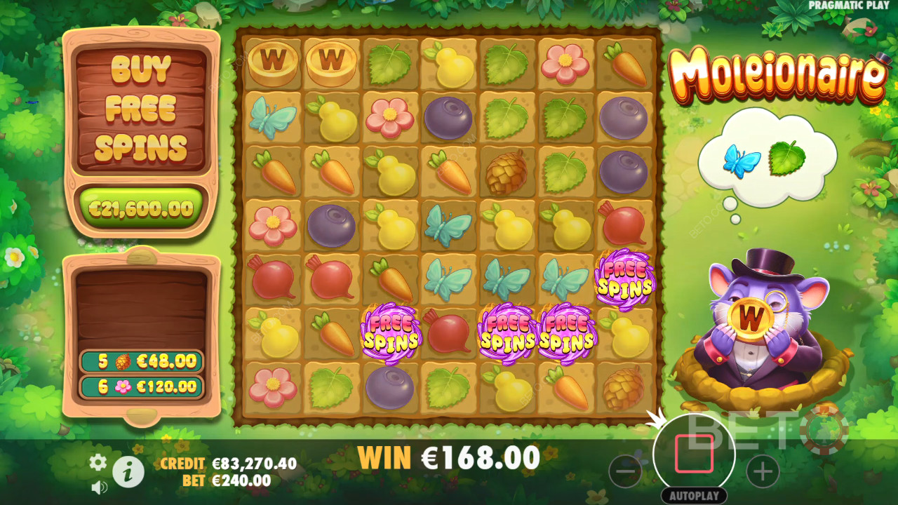 Moleionaire Critique de BETO Slots