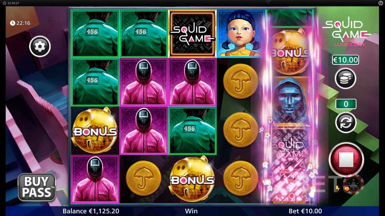 Squid Game - One Lucky Day Critique de BETO Slots