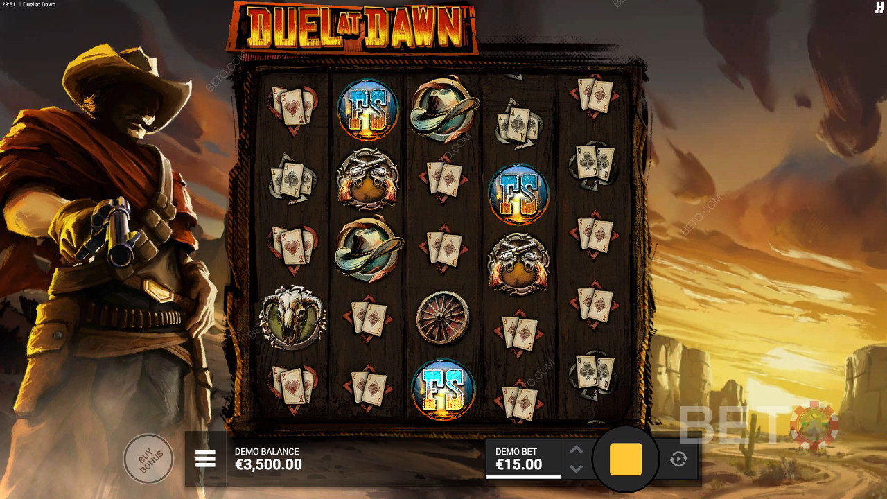 Duel At Dawn Revue par BETO Slots