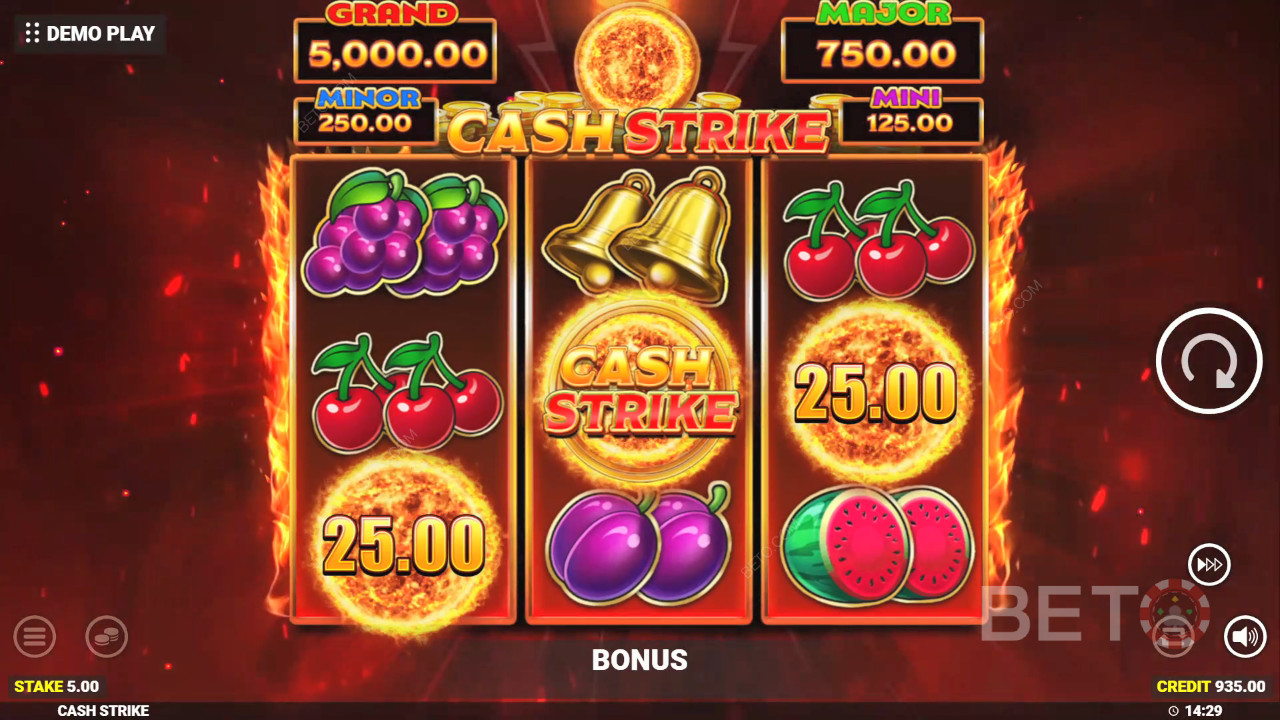 Cash Strike Critique de BETO Slots