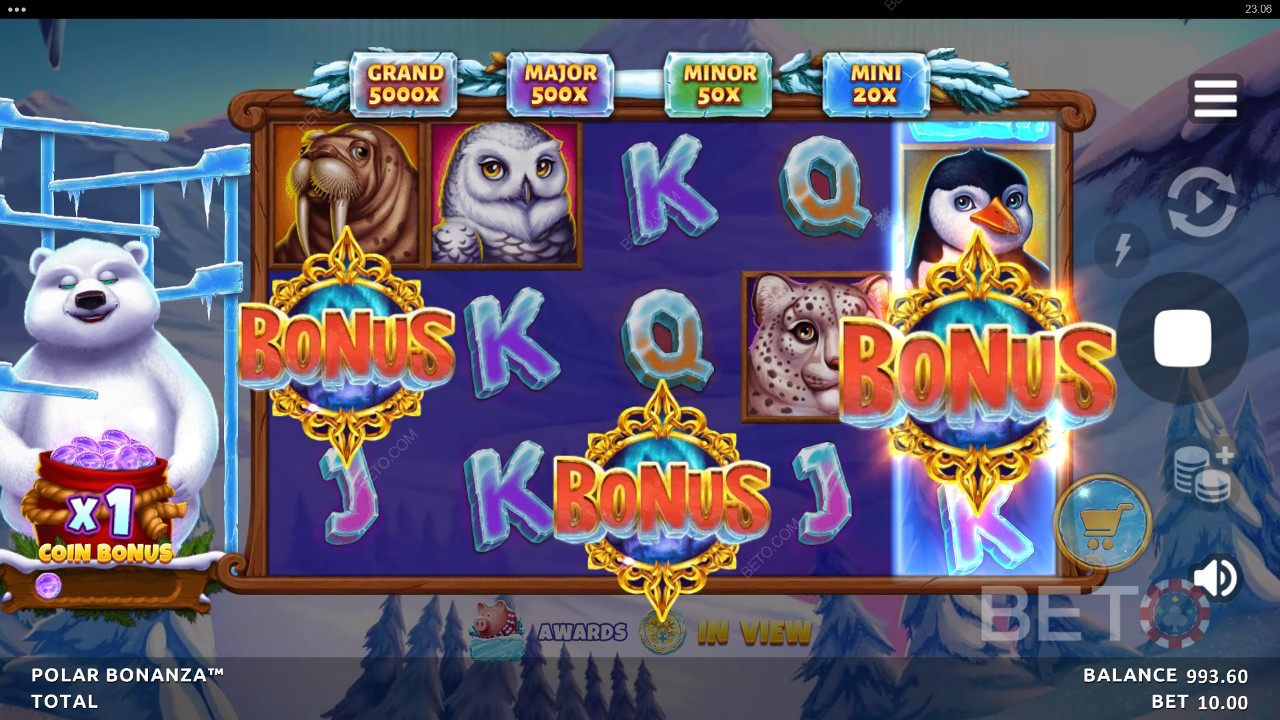 Polar Bonanza Revue par BETO Slots