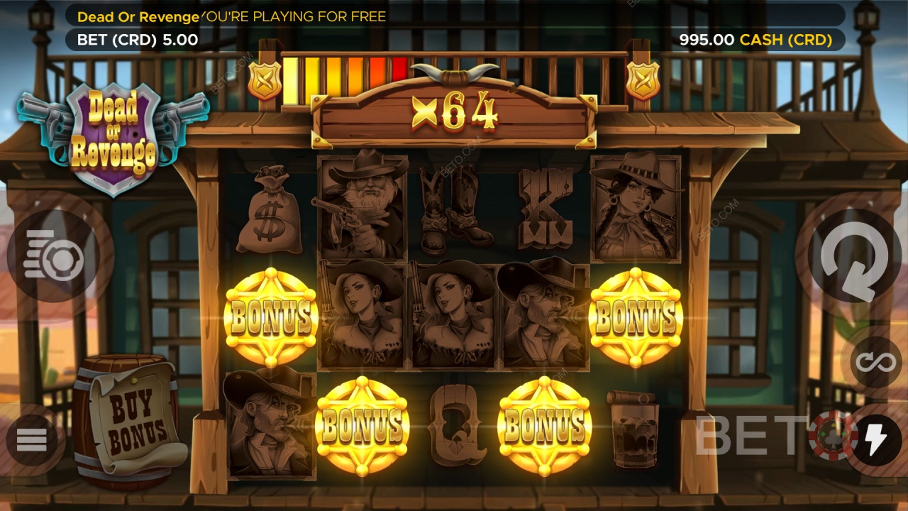 Dead or Revenge Critique de BETO Slots