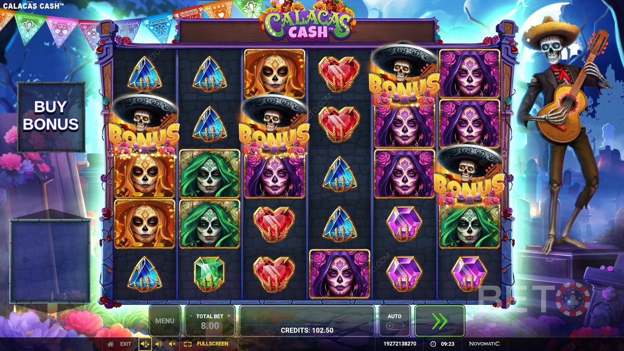 Calacas Cash Jeu Gratuit