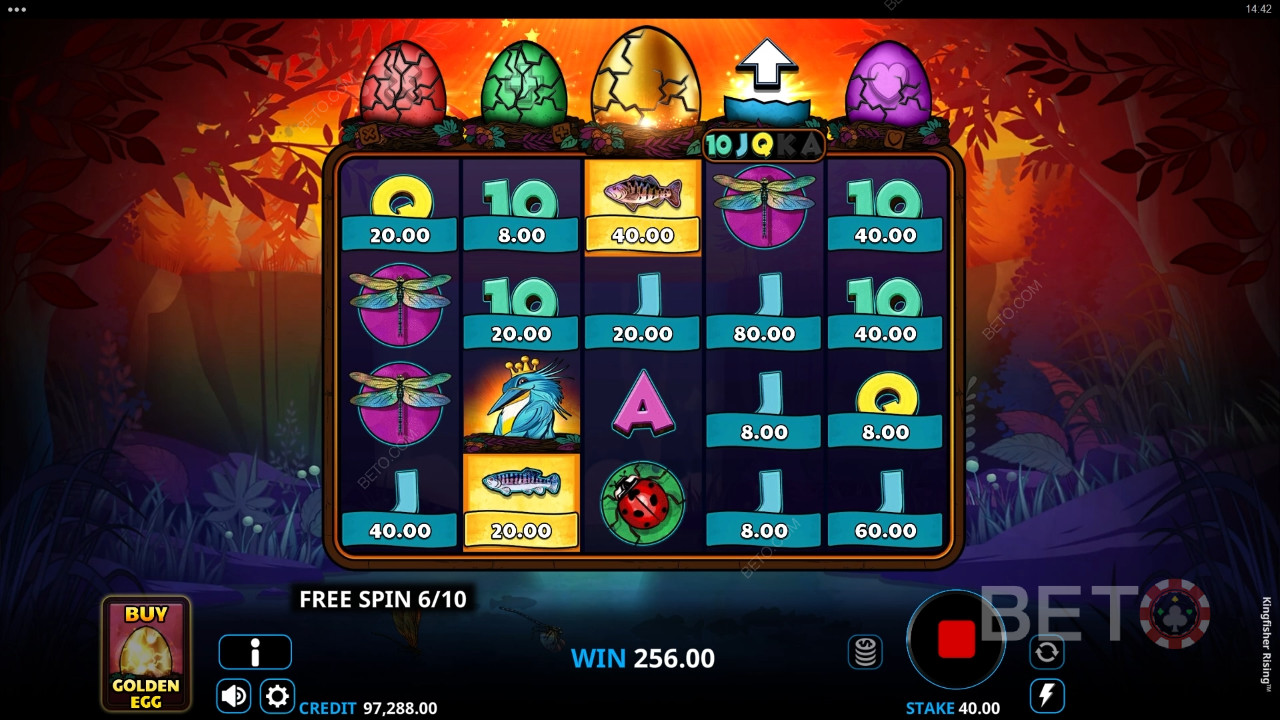 Kingfisher Rising Revue par BETO Slots