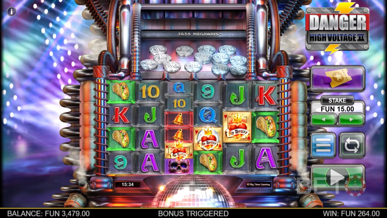 Danger! High Voltage 2 Revue par BETO Slots