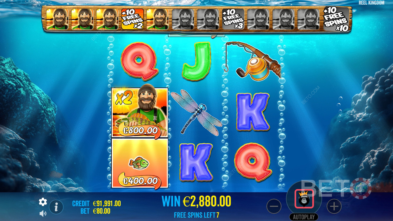 Les fonctions bonus expliquées sur Big Bass Bonanza 3 Reeler par Reel Kingdom