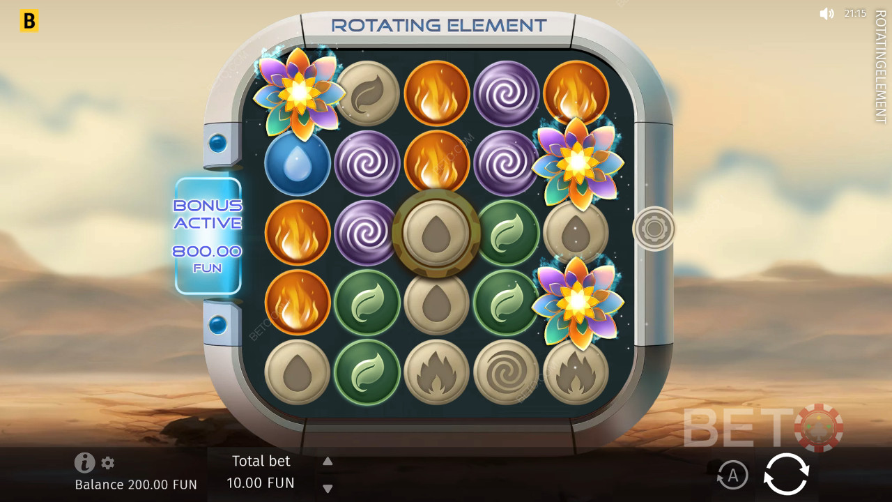 Rotating Element Critique par BETO Slots