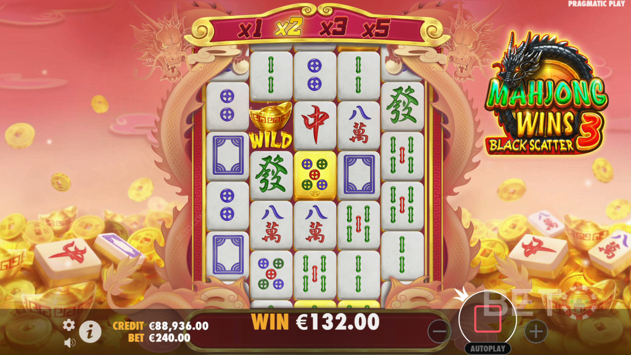 Mahjong Wins 3 - Scatter noir - Oui ou non