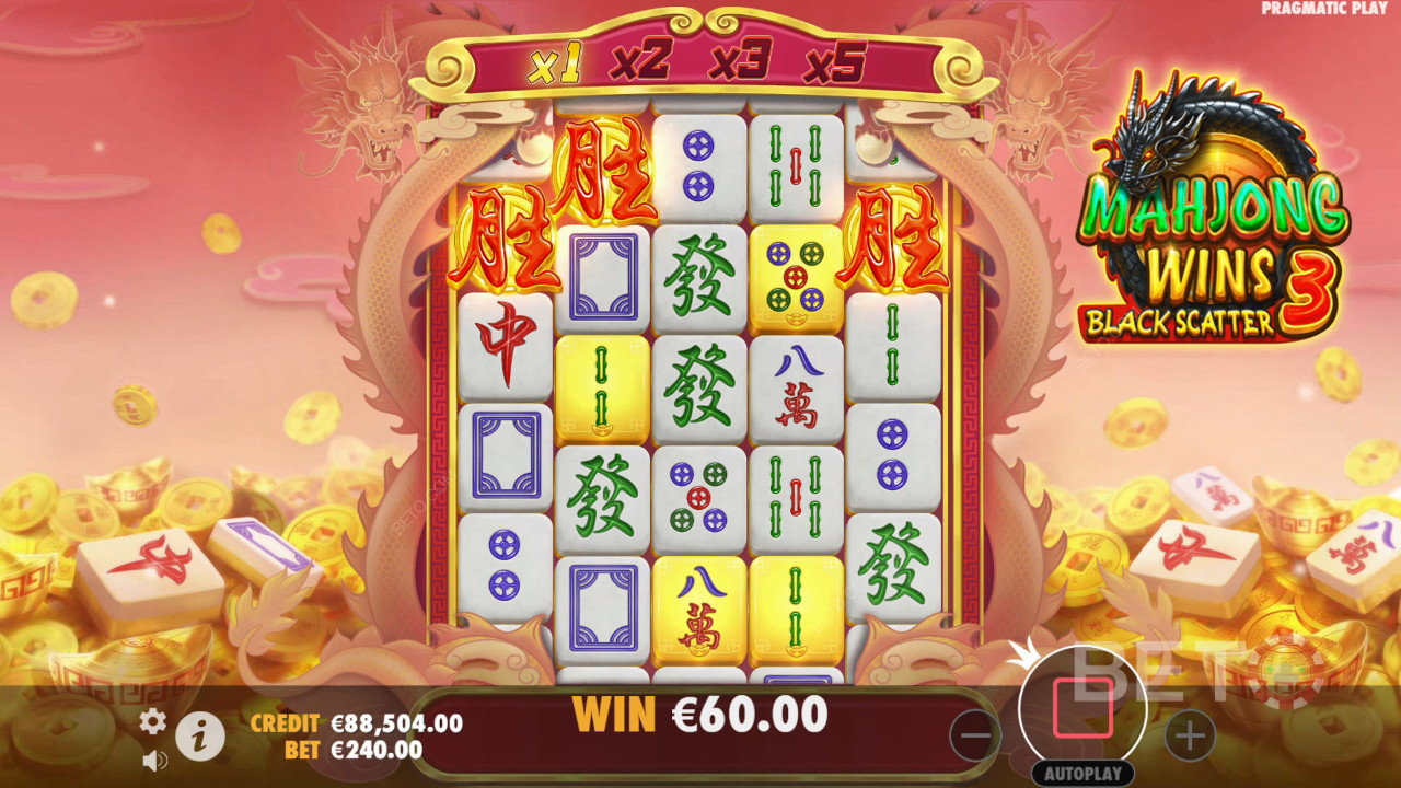 Mahjong Wins 3 - Black Scatter Revue par BETO Slots