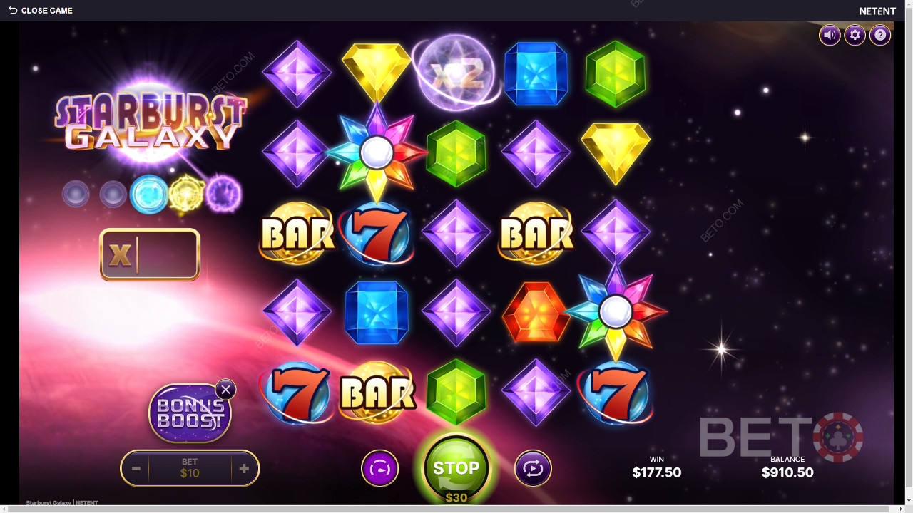 Starburst Galaxy Jeu Gratuit