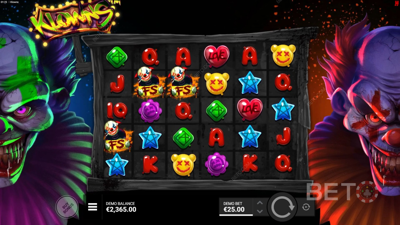 Klowns Revue par BETO Slots