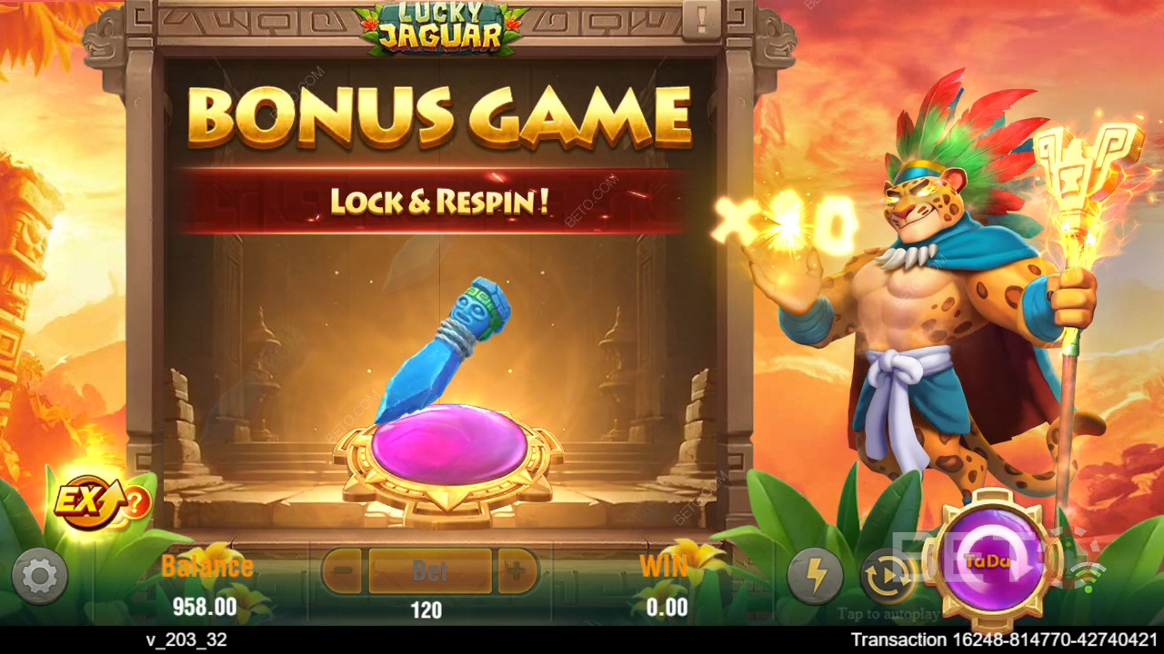 Fonctionnalités bonus expliquées dans Lucky Jaguar de TaDa Gaming