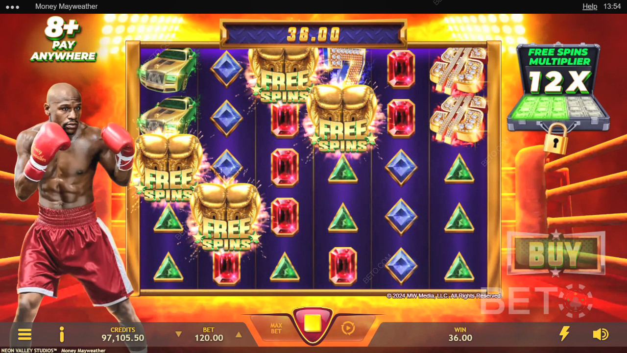 Money Mayweather Revue par BETO Slots