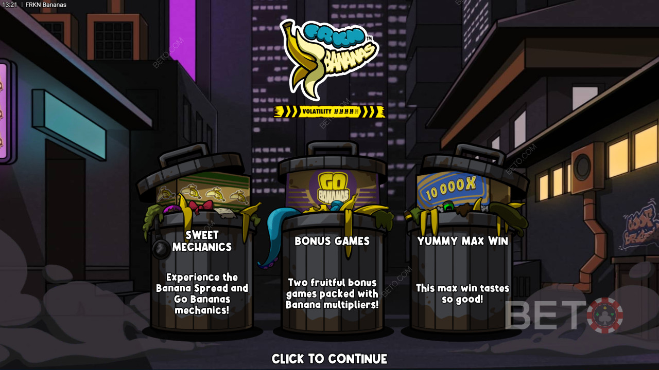 Thème et conception : Zany Banana Adventure