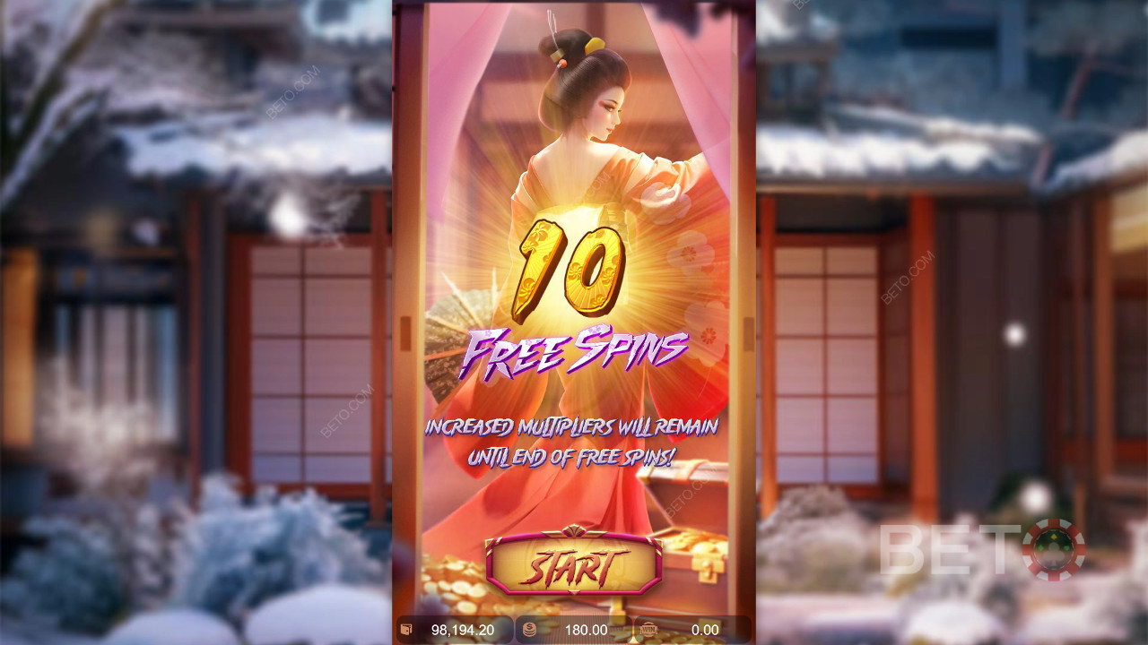 Les bonus expliqués dans Geisha