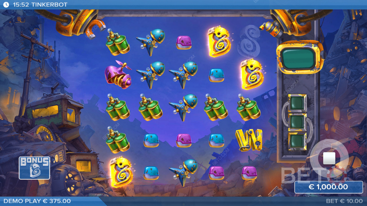 Tinkerbot Revue par BETO Slots