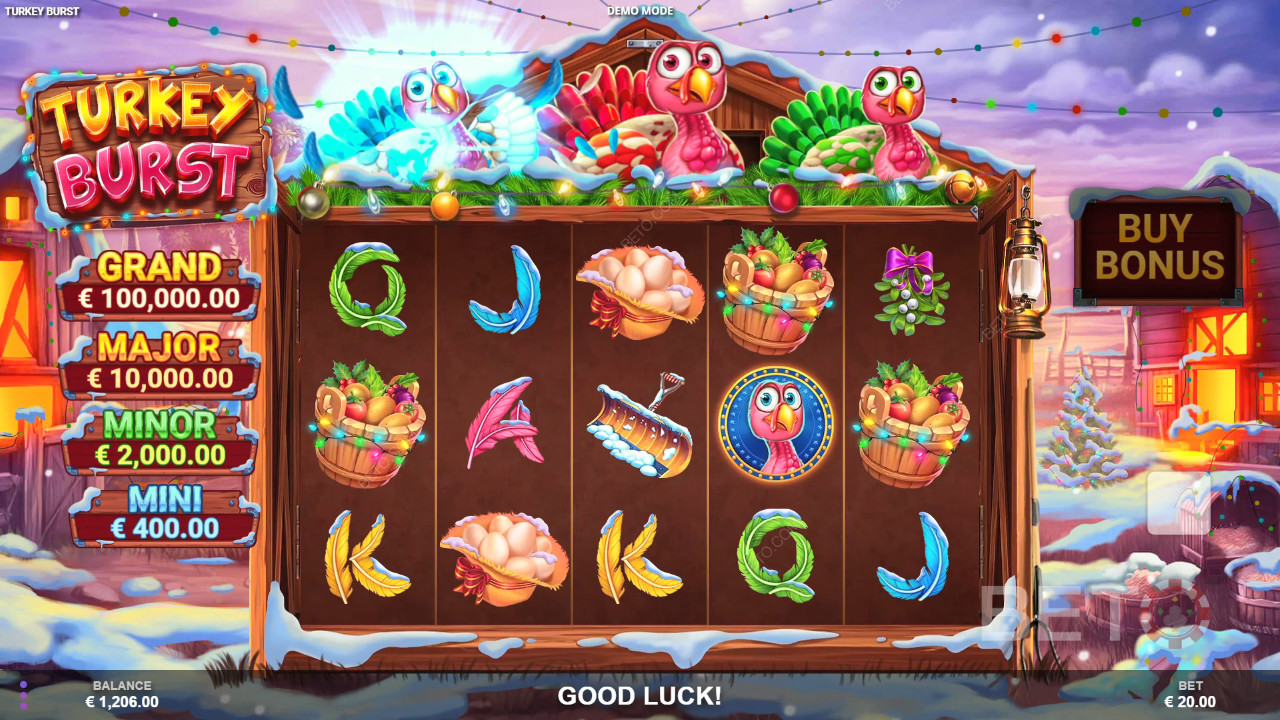 Turkey Burst Critique de BETO Slots