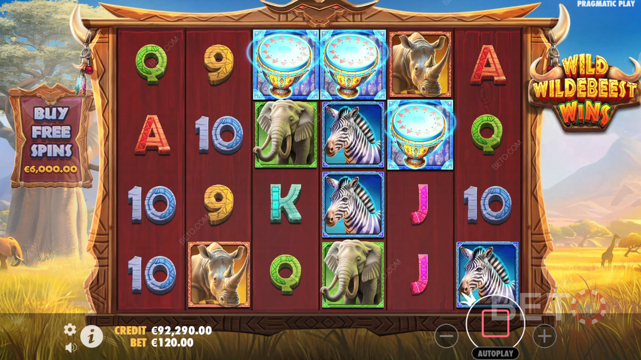 Wild Wildebeest Wins Review par BETO Slots