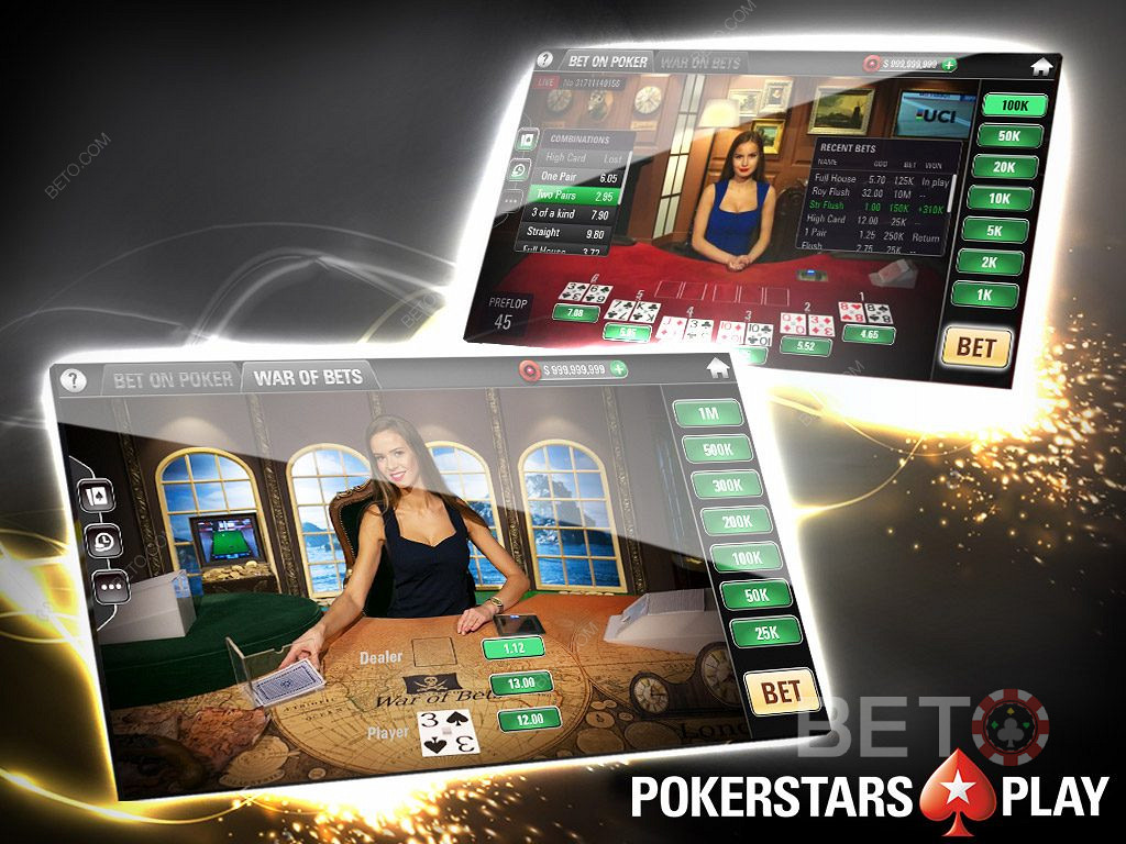 Un casino PokerStars design et convivial