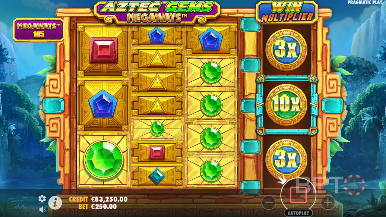 Aztec Gems Megaways Revue par BETO Slots