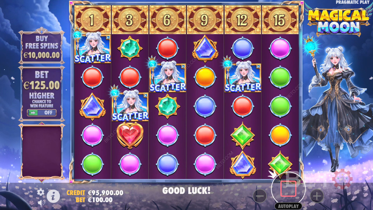 Magical Moon Critique de BETO Slots
