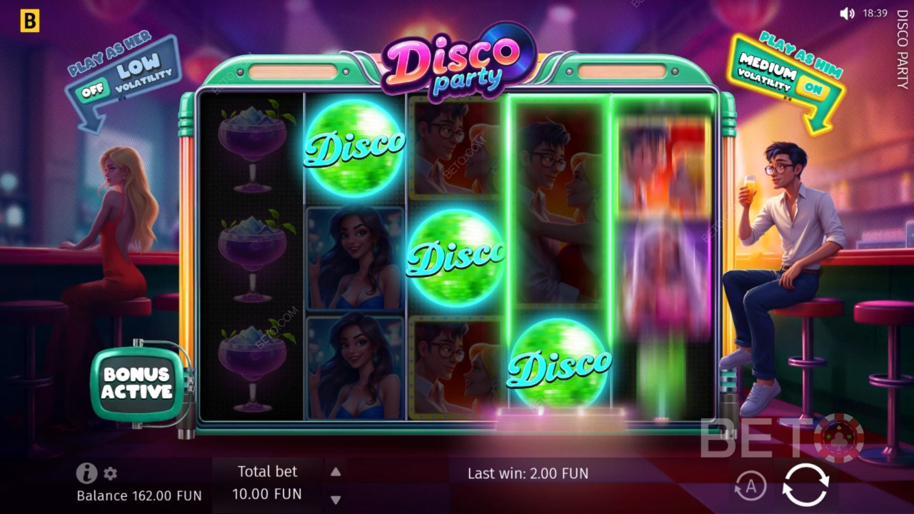 Disco Party Revue par BETO Slots