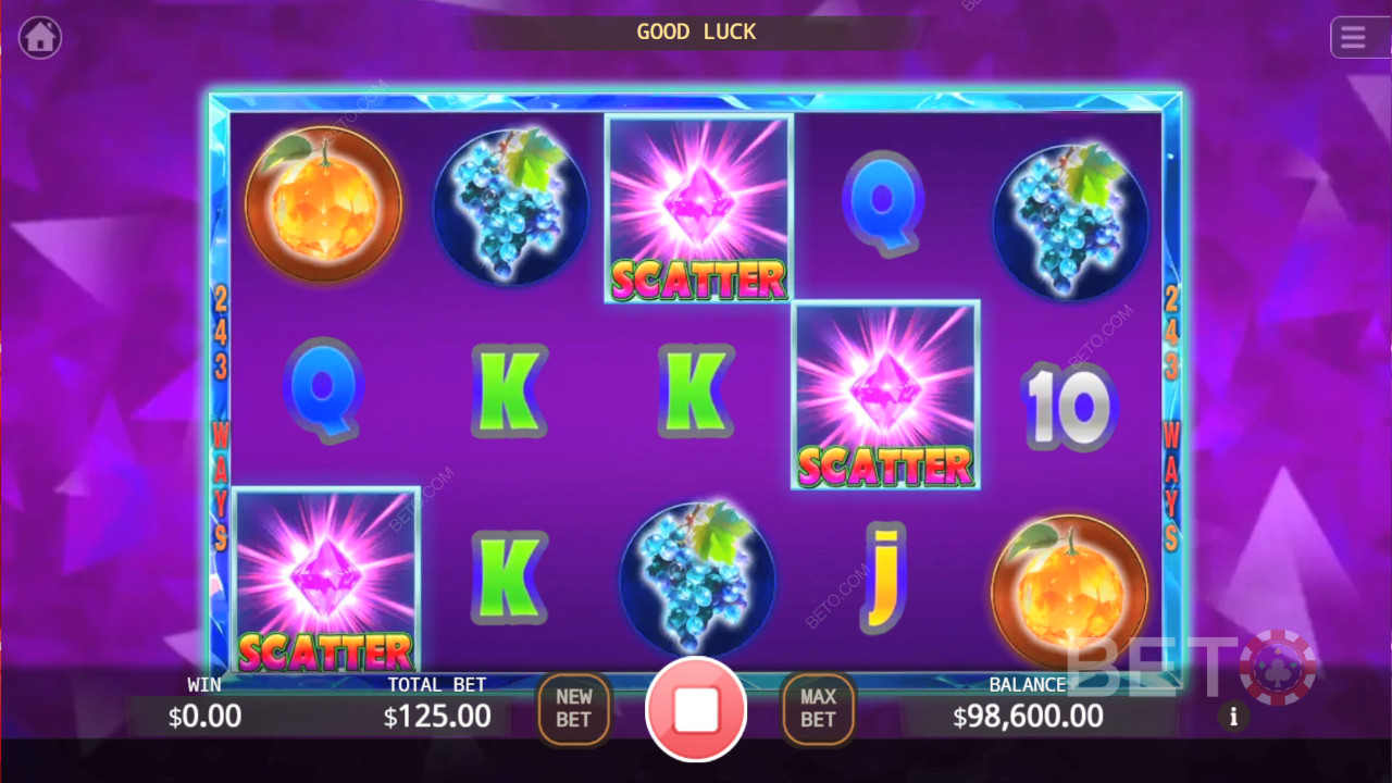 Crystal Fruits Critique de BETO Slots
