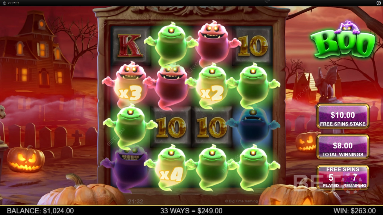 Boo Critique de BETO Slots