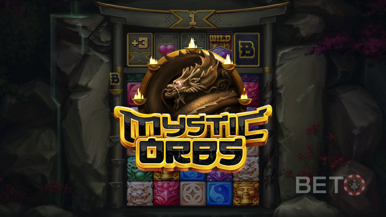 Préparez votre destin contre un dragon protecteur dans la machine à sous Mystic Orbs.