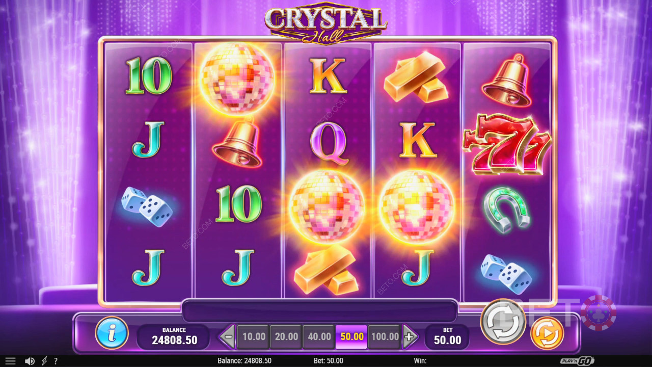 Crystal Hall Revue par BETO Slots